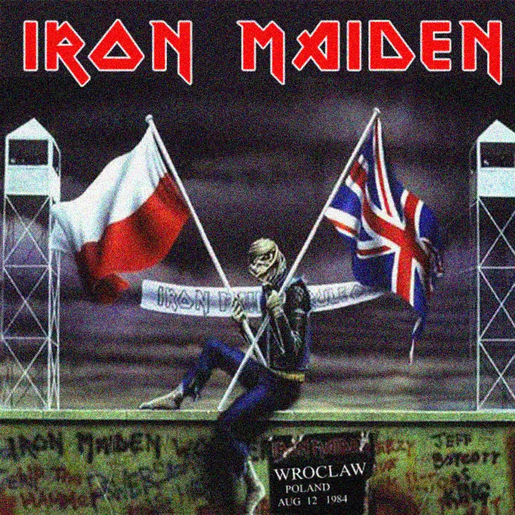 Iron Maiden, Wrocław 1984: cover art, front