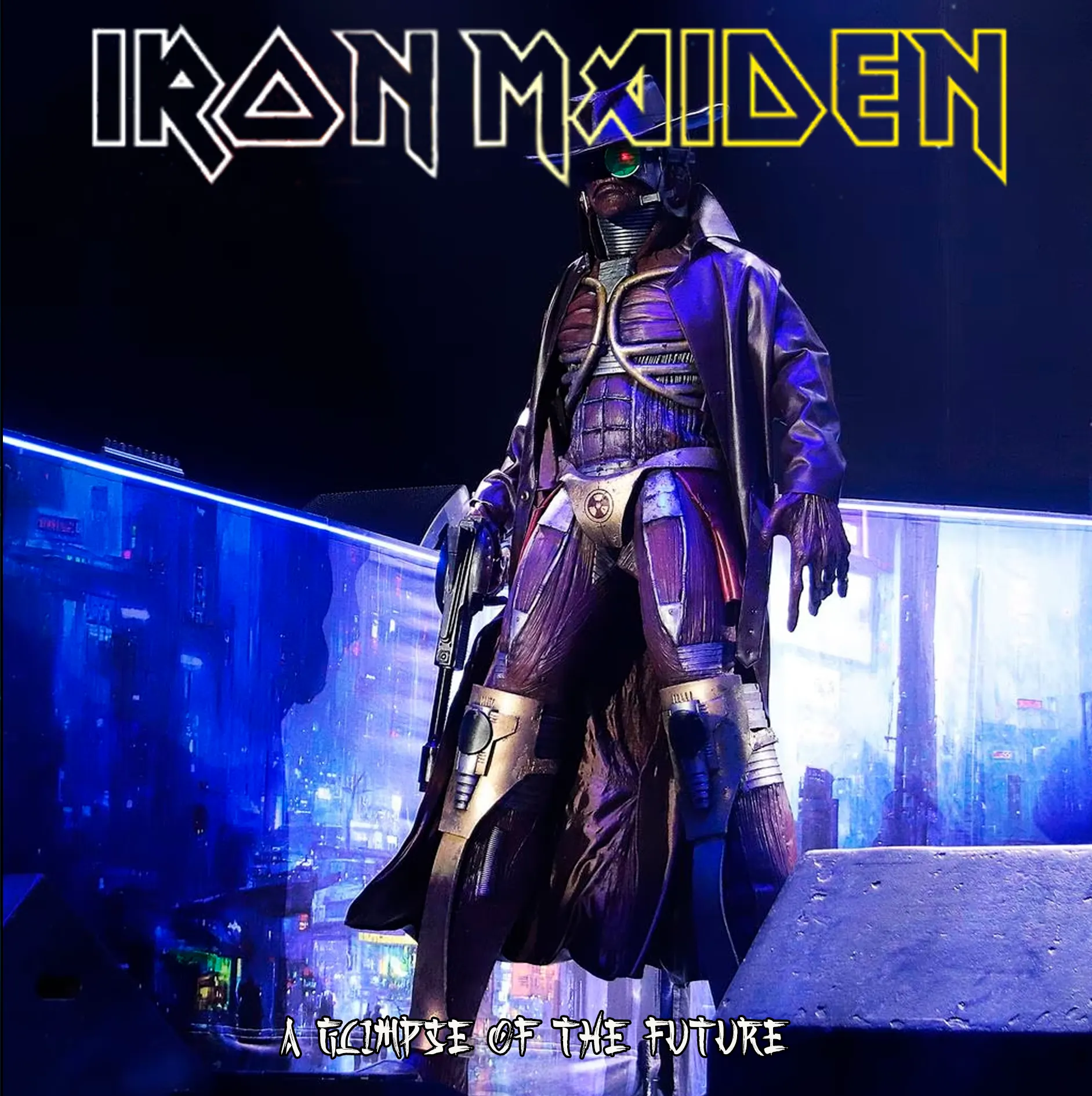 Iron Maiden, Antwerp 2023: cover art, front