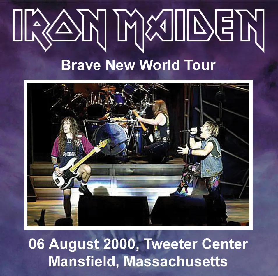 Iron Maiden, Mansfield 2000: cover art, front