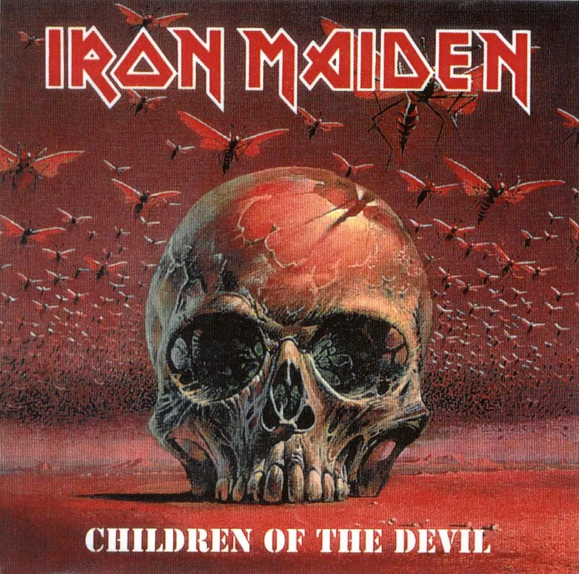 Iron Maiden, Milan 1986: cover art, front
