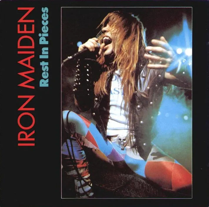 Iron Maiden, Dortmund 1983: cover art, front