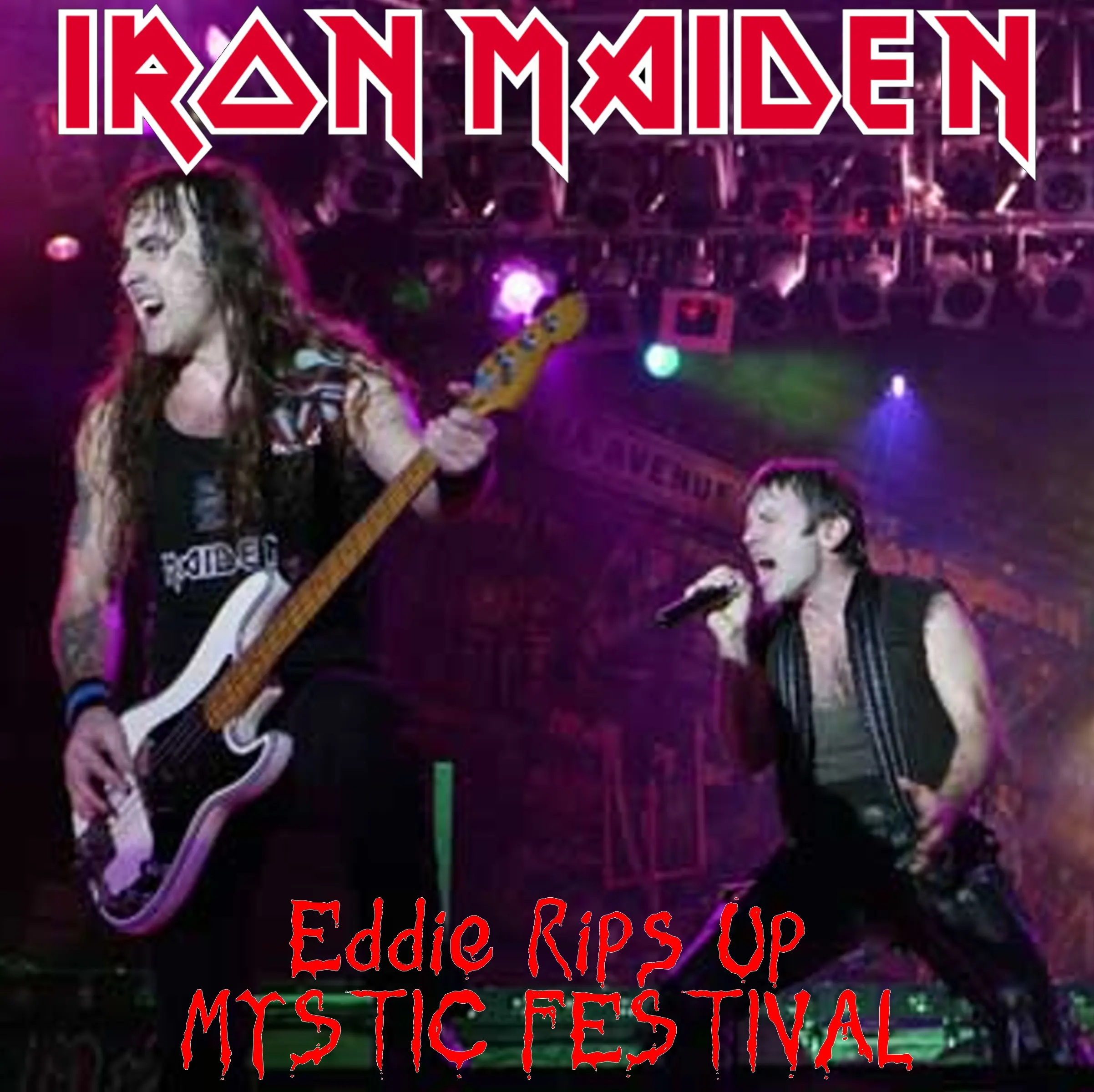 Iron Maiden, Chorzow 2005: cover art, front