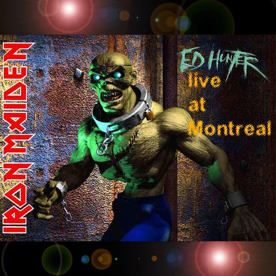 Iron Maiden, Montreal 1999: cover art, front