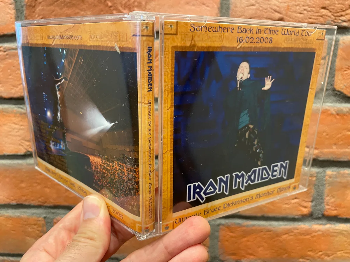 Iron Maiden, Tokyo 2008: the physical release in hand