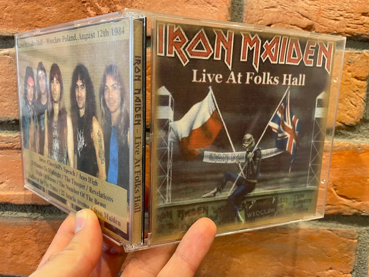 Iron Maiden, Wrocław 1984: the physical release in hand