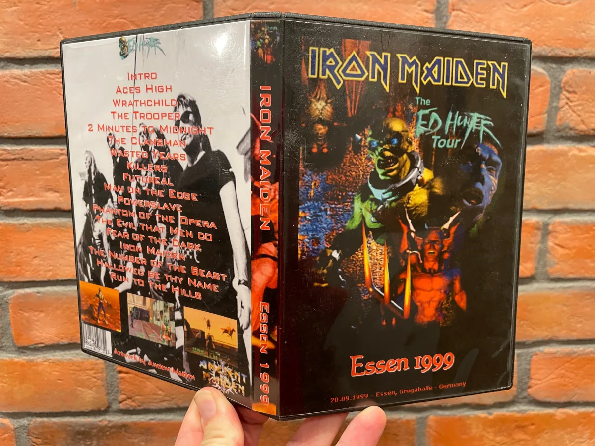 Iron Maiden, Essen 1999: the physical release in hand