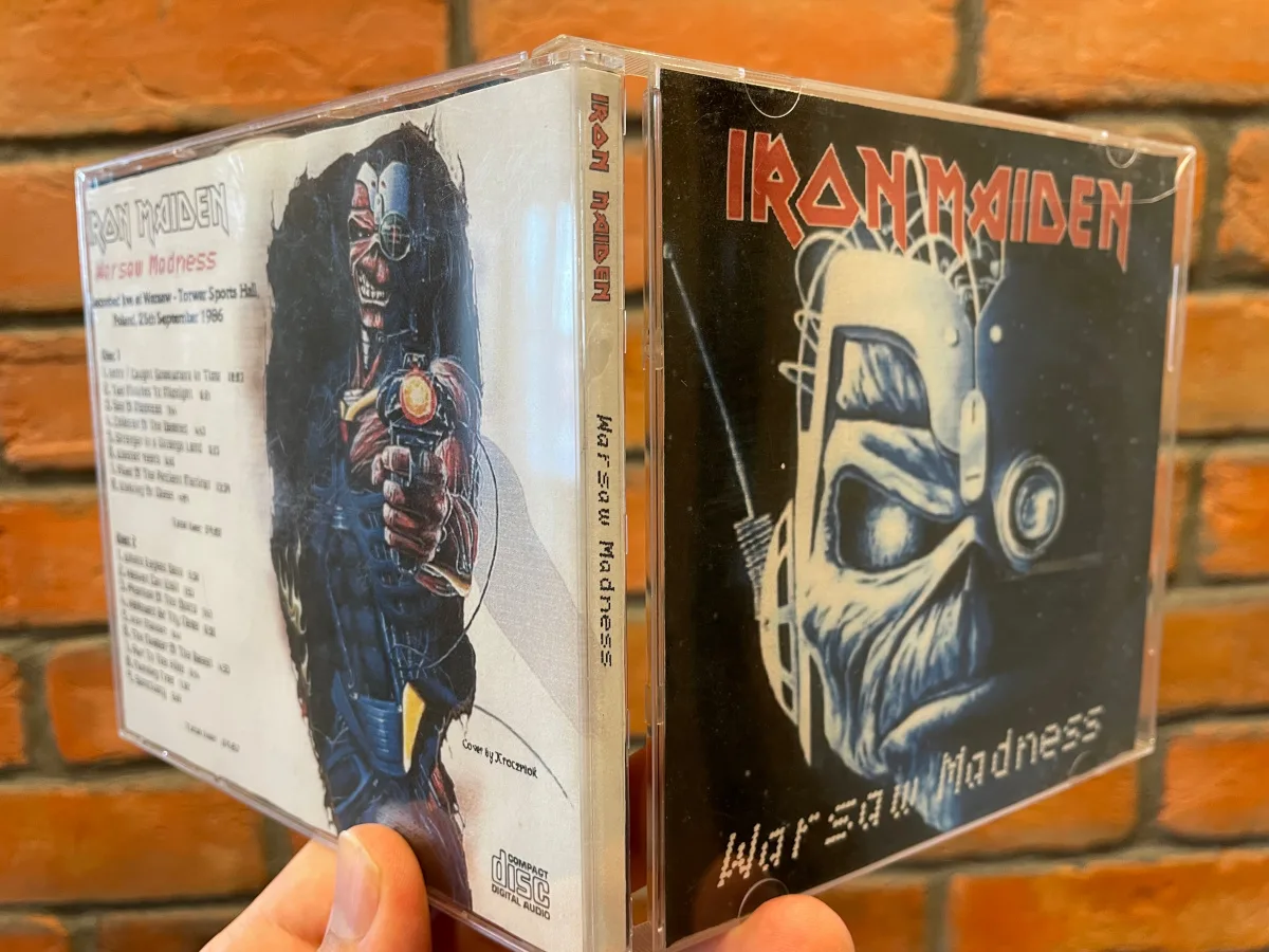 Iron Maiden, Warsaw 1986: the physical release in hand