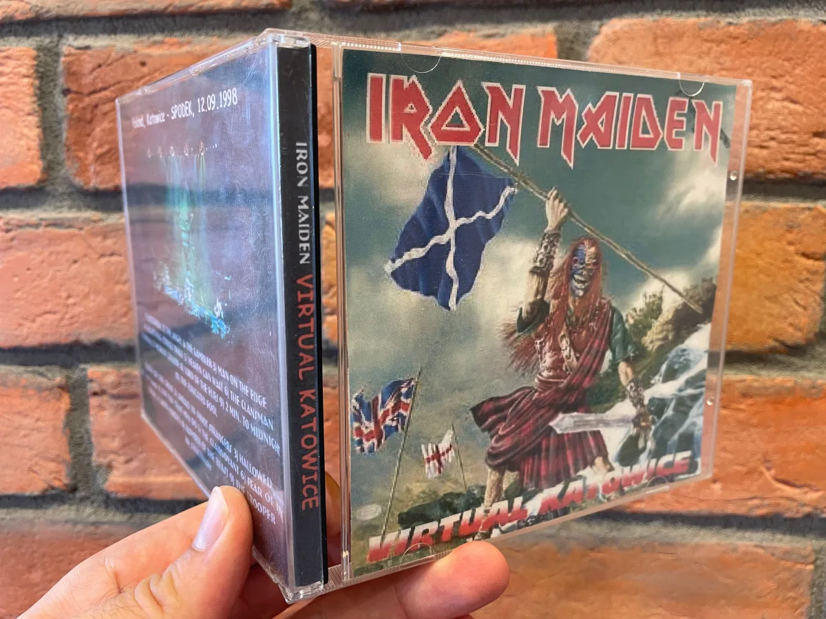 Iron Maiden, Katowice 1998: the physical release in hand