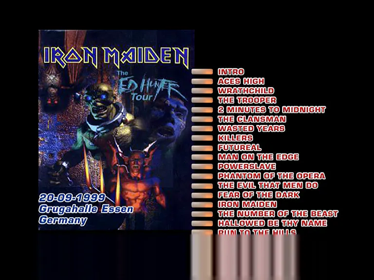 Iron Maiden, Essen 1999: video stills, still 1