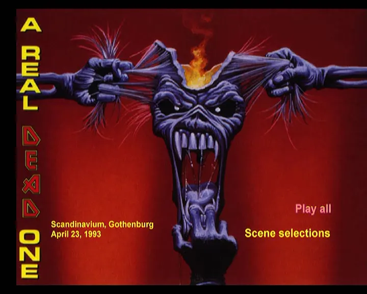 Iron Maiden, Gothenburg 1993: video stills, still 1