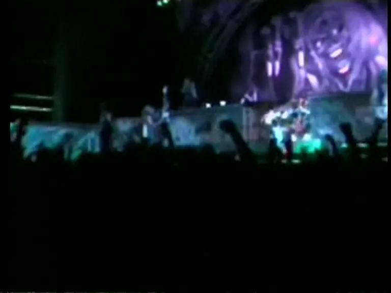 Iron Maiden, Madrid 2003: video stills, still 1
