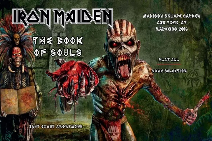 Iron Maiden, New York 2016: video stills, still 1