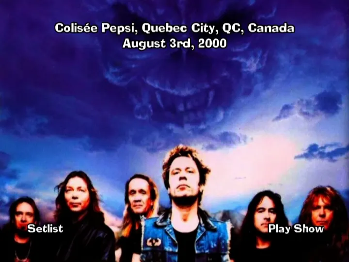 Iron Maiden, Quebec 2000: video stills, still 1