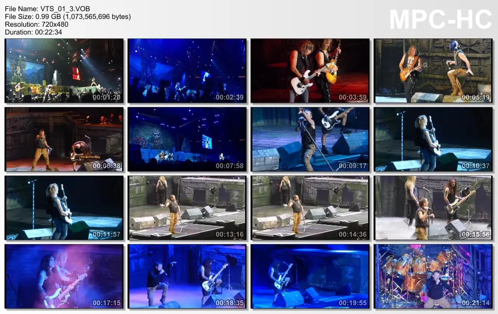 Iron Maiden, New York 2016: video stills, still 2