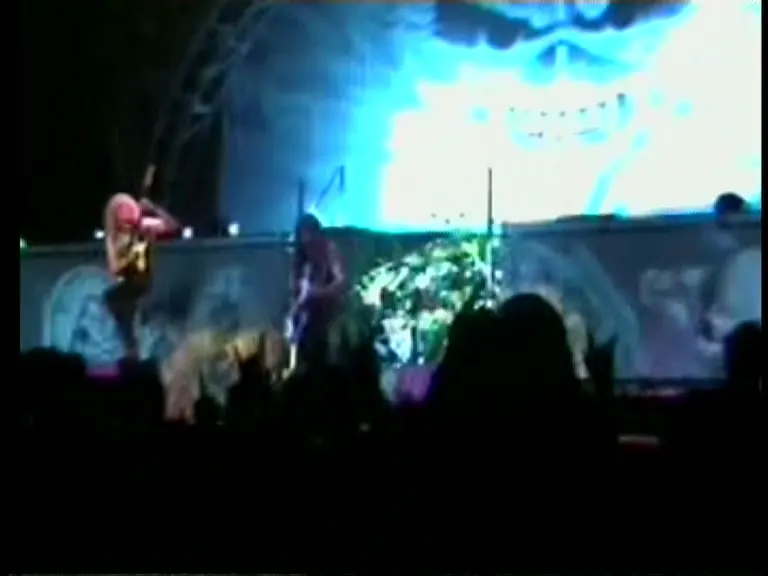 Iron Maiden, Madrid 2003: video stills, still 3