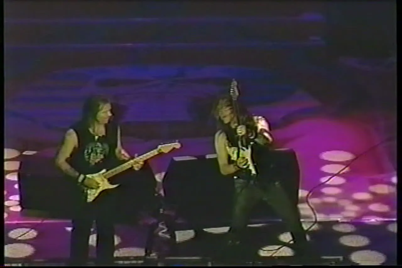 Iron Maiden, Philadelphia 2003: video stills, still 3