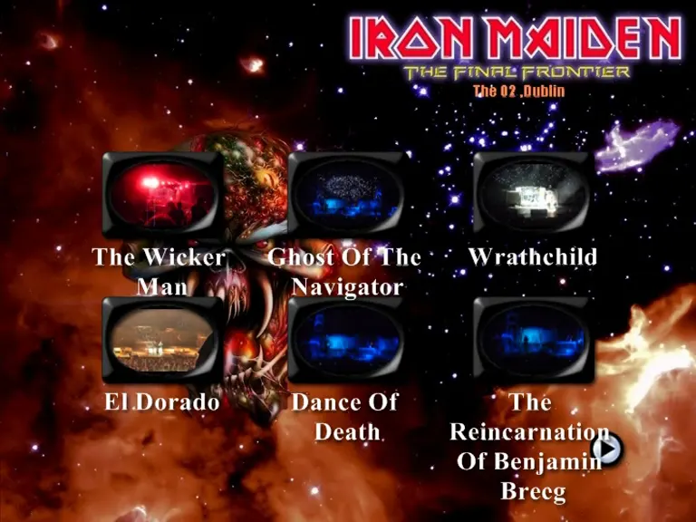 Iron Maiden, Dublin 2010: video stills, still 3